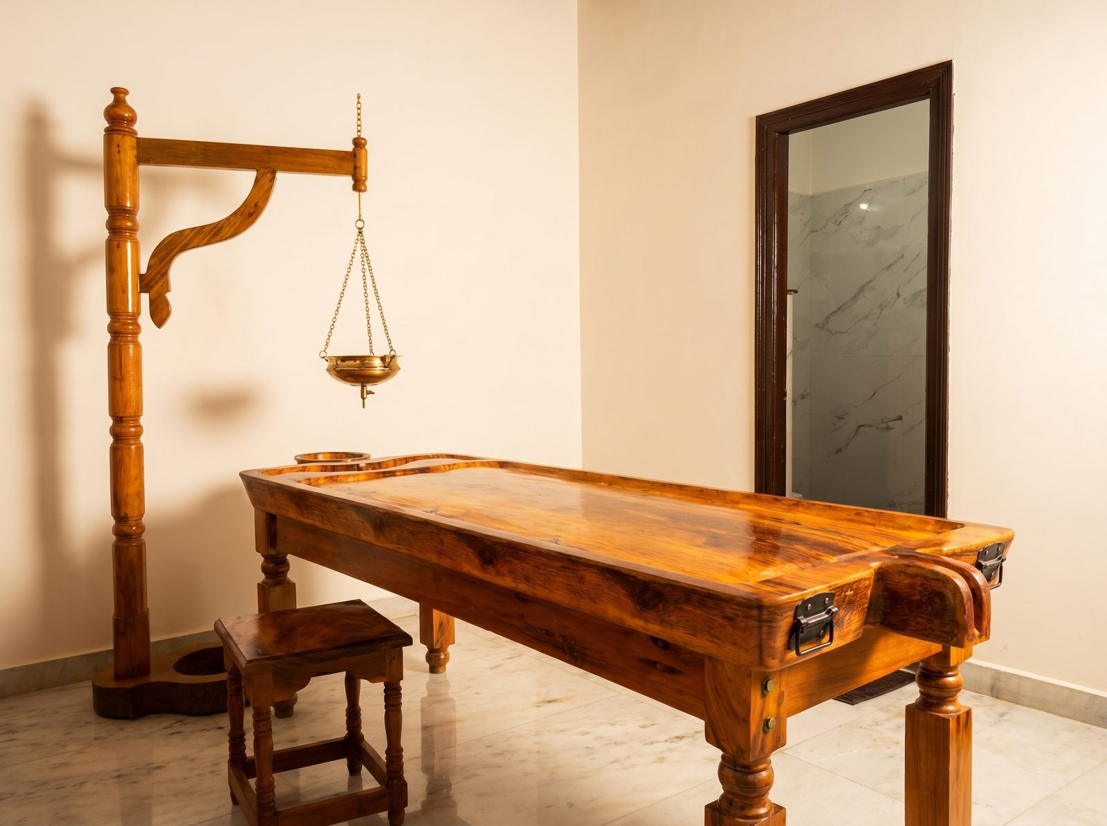 Shirodhara — the signature treatment